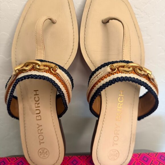 Tory Burch Jessa Thong Sandals - Picture 1 of 5